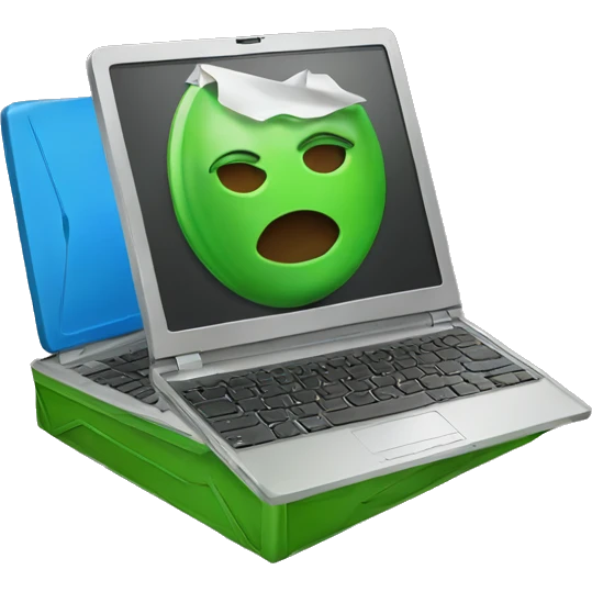 recycling laptop emoji