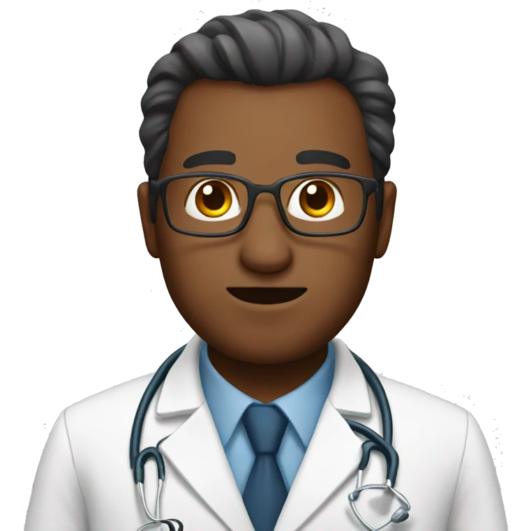 man doctor emoji