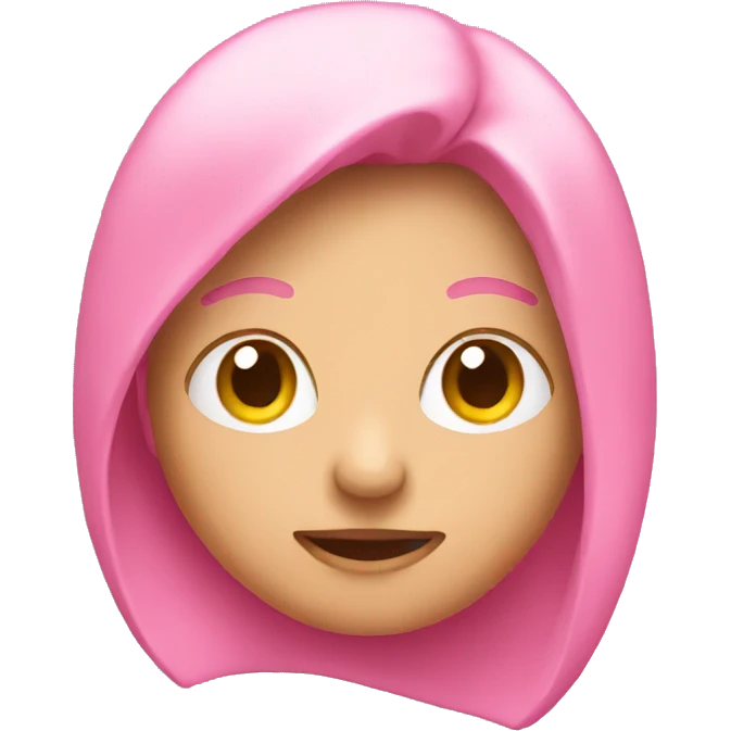 Pink emoji  emoji