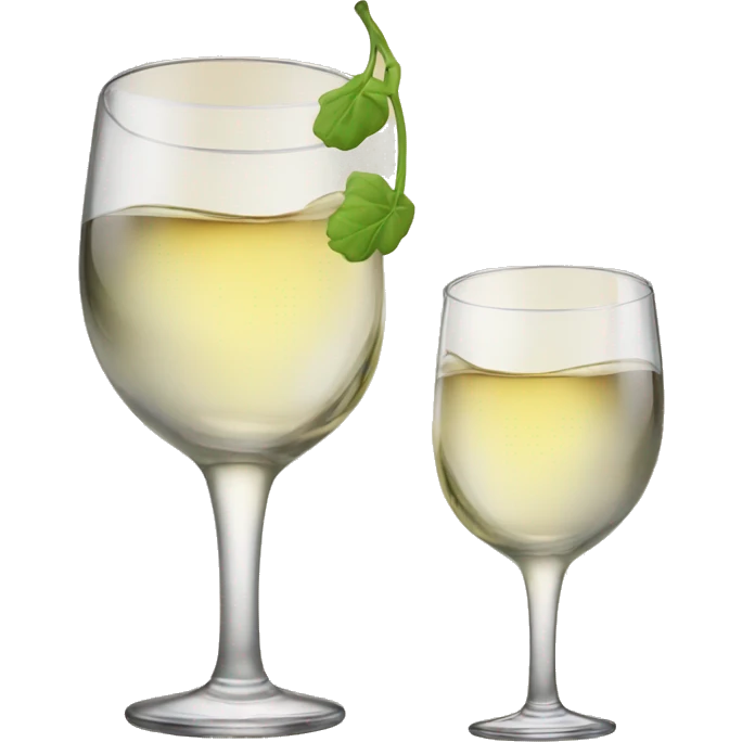 Alcohol glasses clinking  emoji