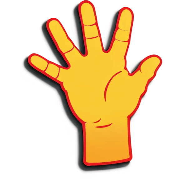 Stop it Hand
 emoji