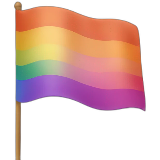 Gay flag emoji