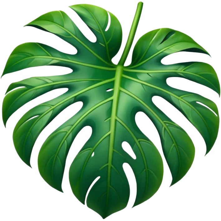 Monstera emoji