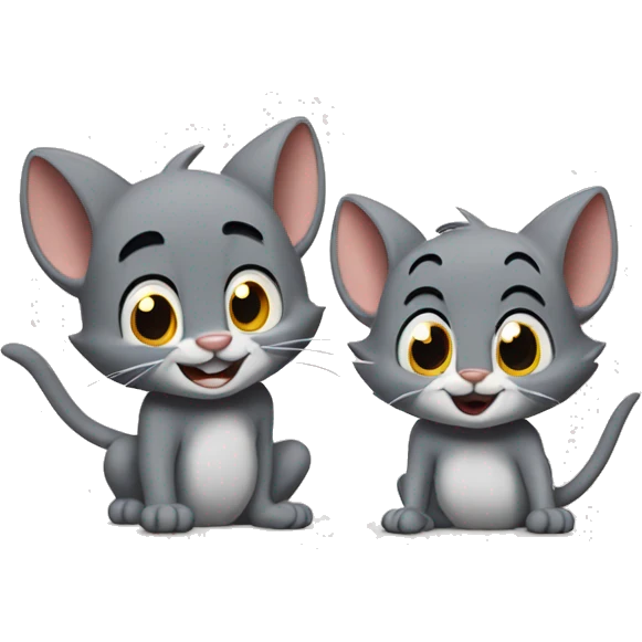 Tom and jerry emoji