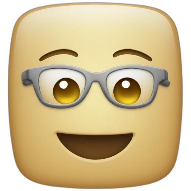 smiling computer emoji