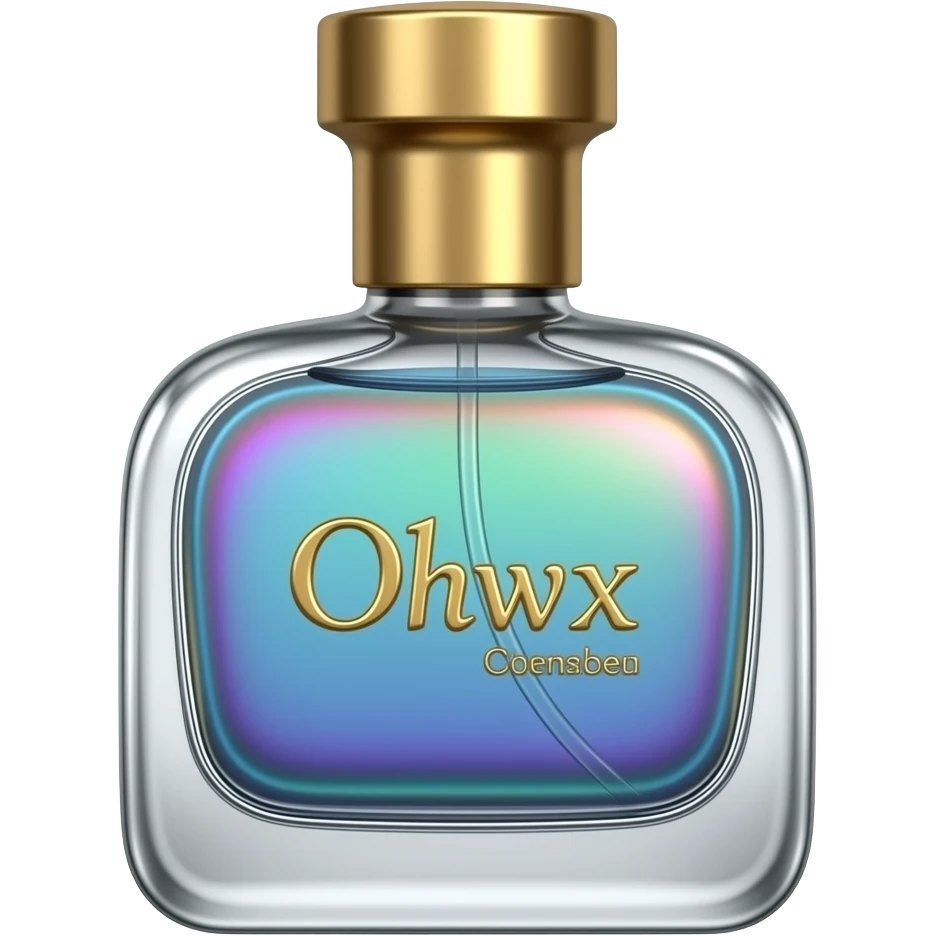 Only one bottle and make it like a textured cologne bottle emoji