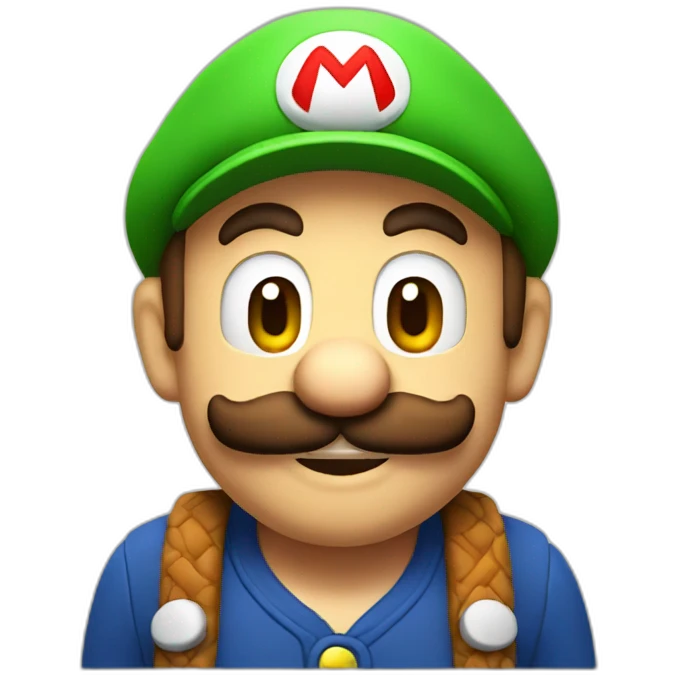 drunk mario emoji