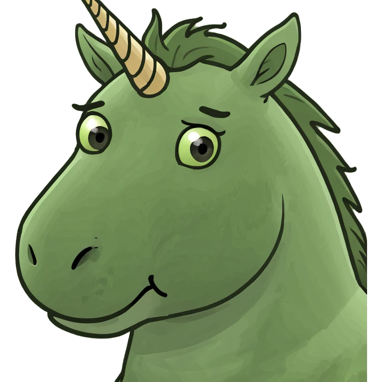 Rainbow unicorn  emoji