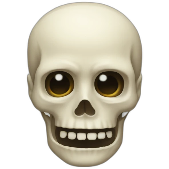 Squelette emoji