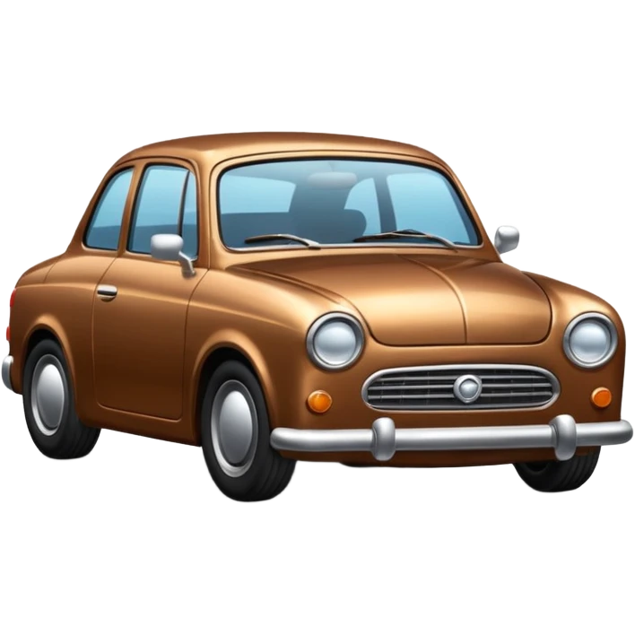 brown car emoji