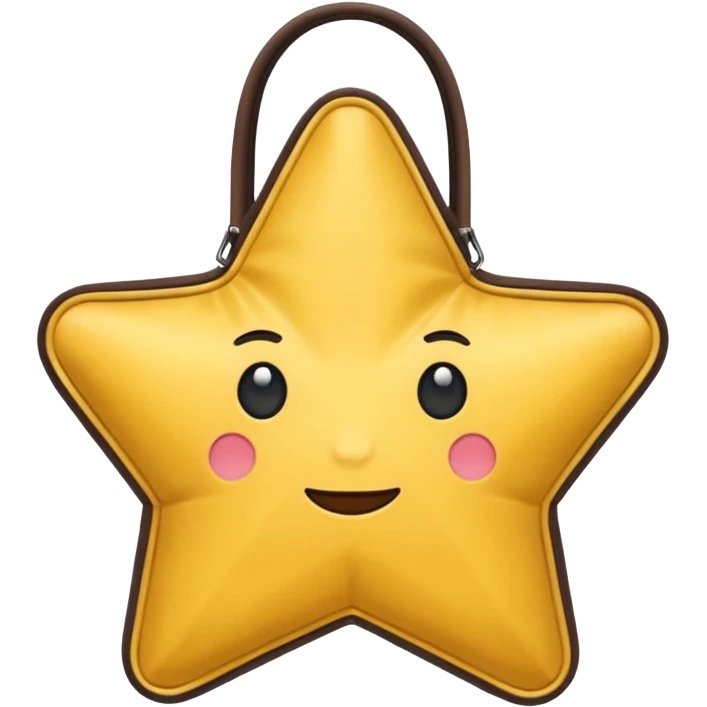 star shaped bag emoji