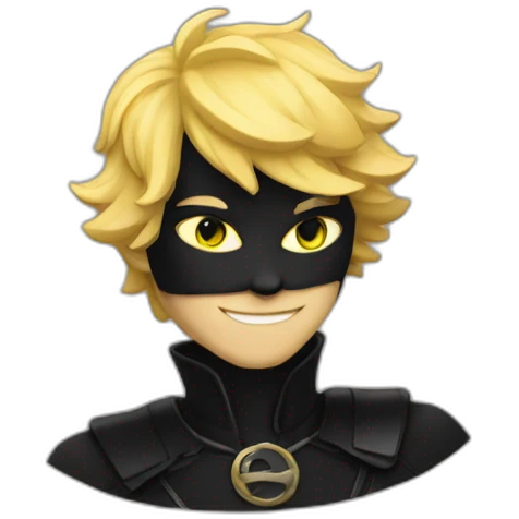 Chat noir emoji