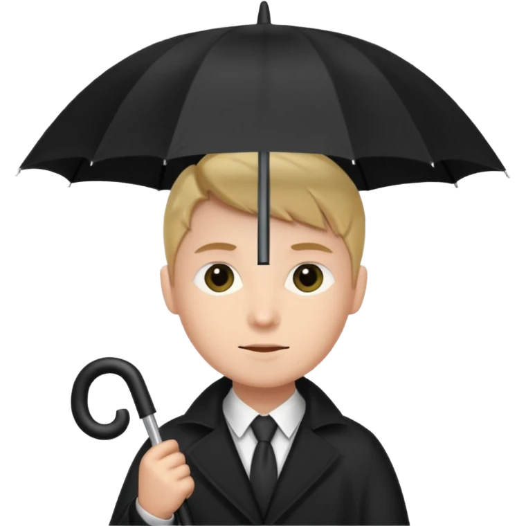 hemster holding an umbrella emoji