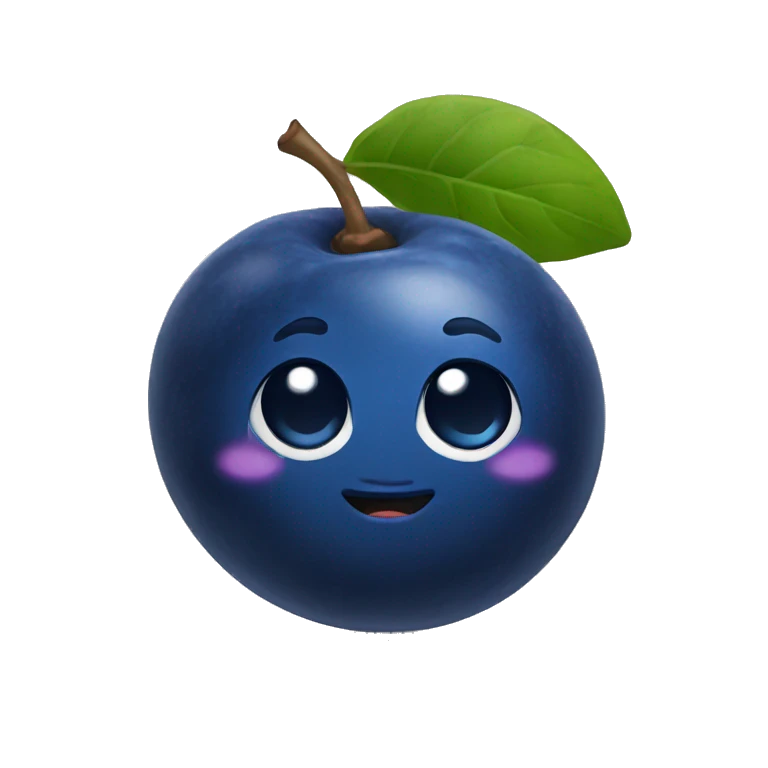 Blueberry emoji