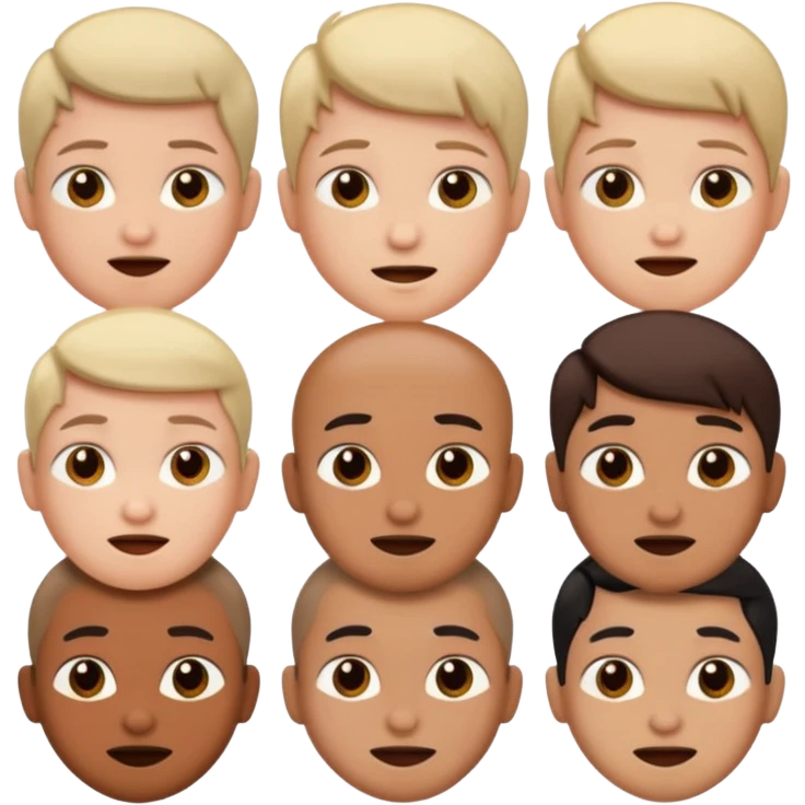 different emotions emoji