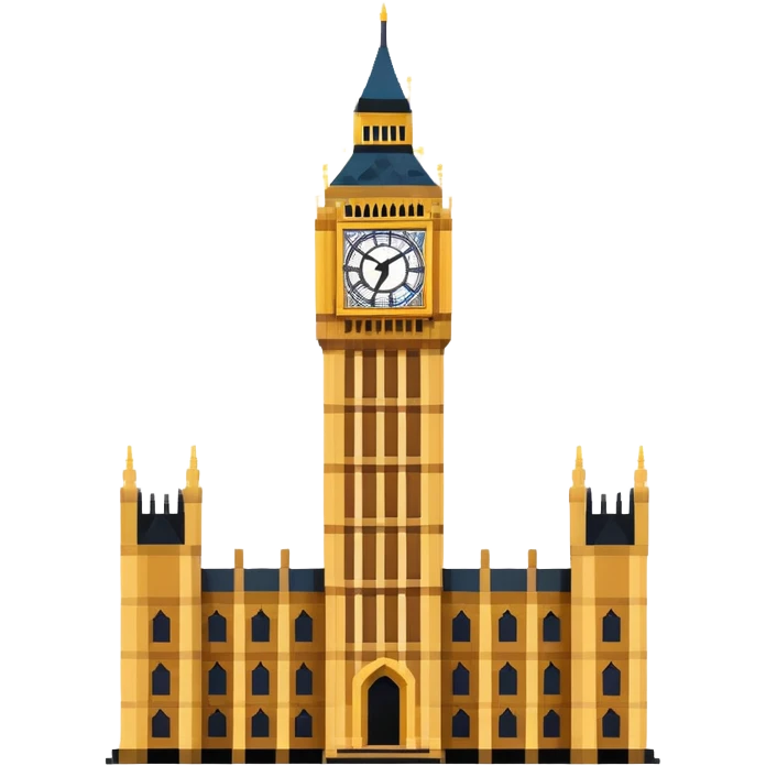 pixelated big ben emoji