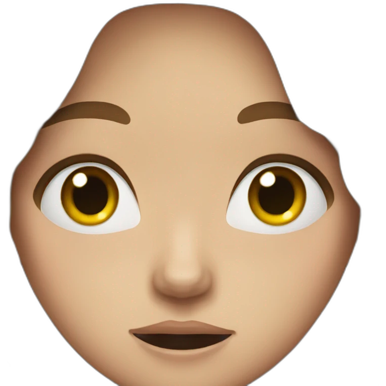 wavy brown hair white woman cry emoji