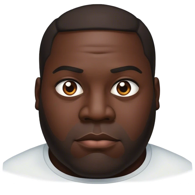 Big black man emoji