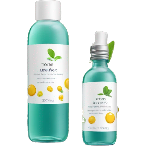 facial tonic with label emoji