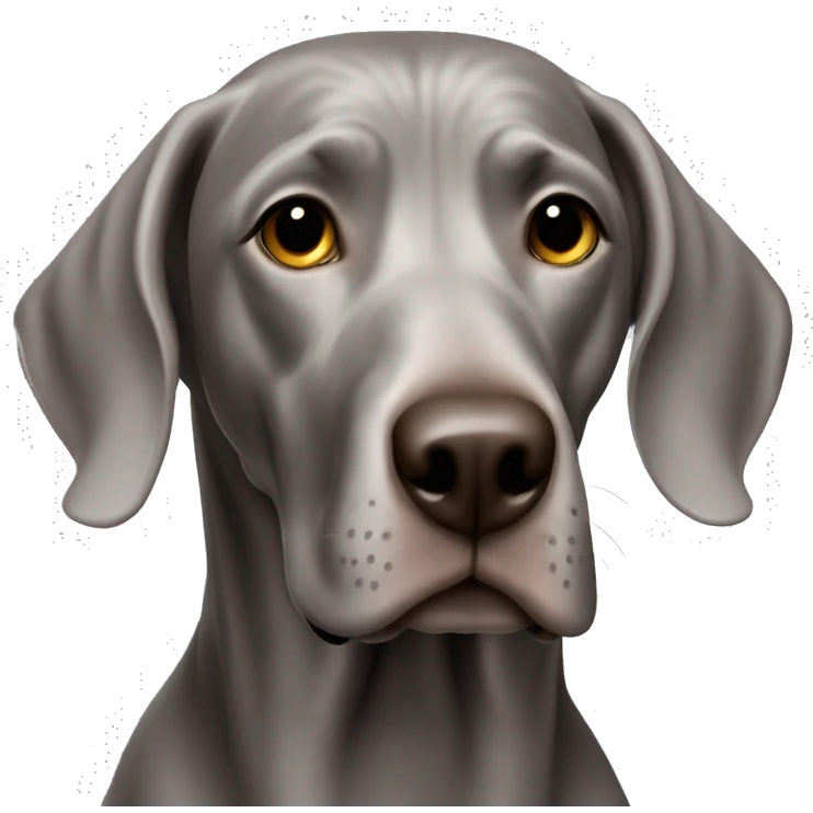 Weimaraner  emoji