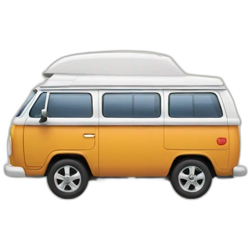 Driving Campervan  emoji