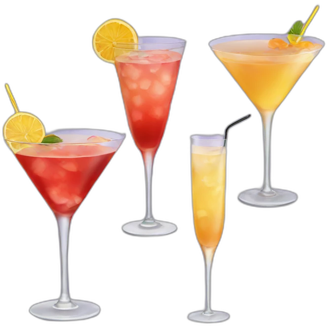 cocktail party emoji