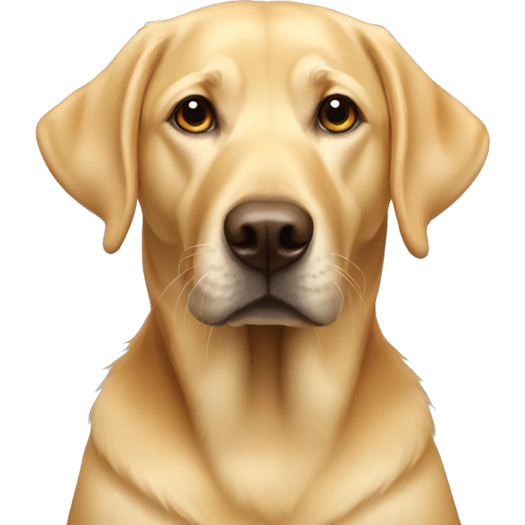 Golden lab emoji
