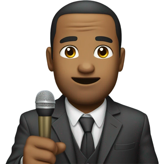 Mic drop emoji