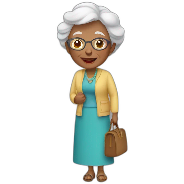 travel grandmothers emoji