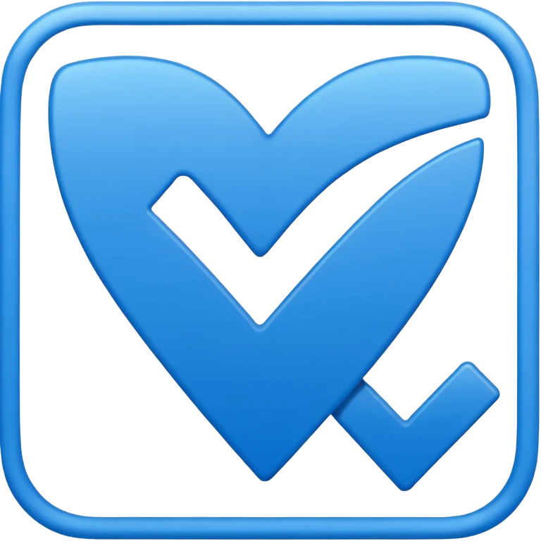 Roblox verification symbol white checkmark in blue box emoji