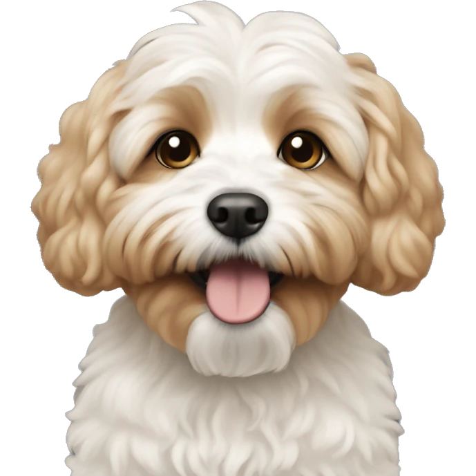 Cavapoochon emoji