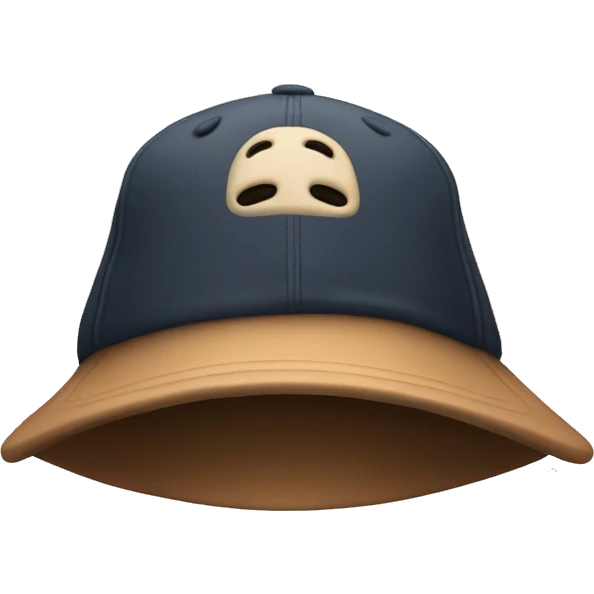 The thing is a cap

 emoji