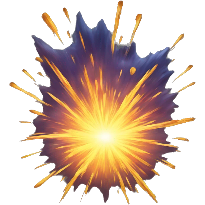 Star explosion nova  emoji