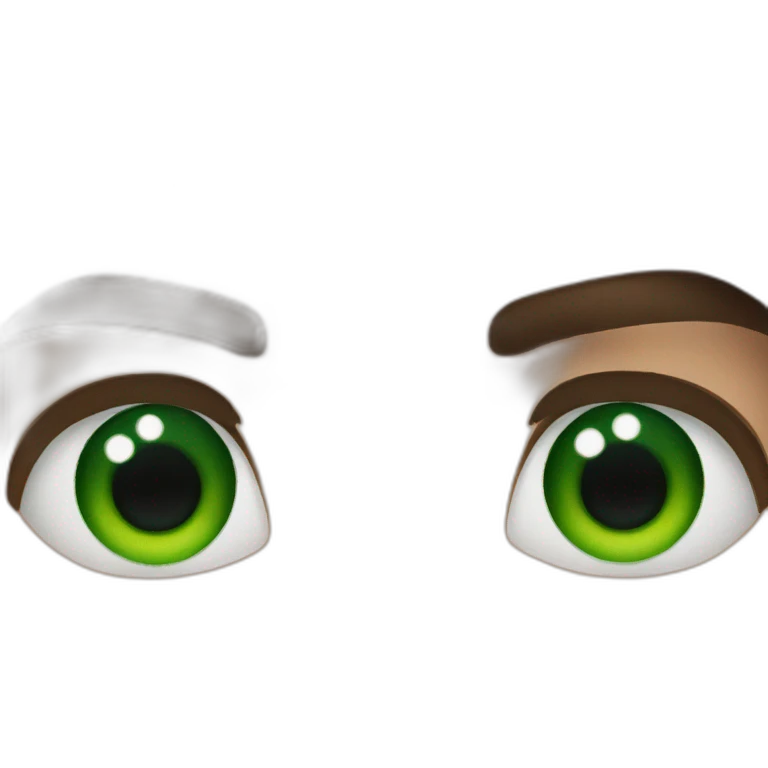 harry styles with green eyes emoji