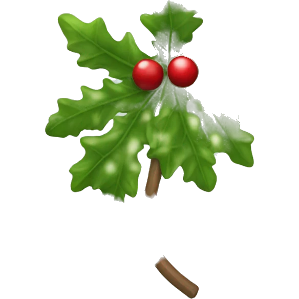 mistletoe emoji