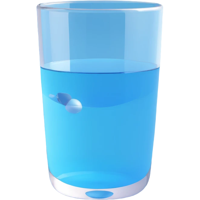  glass with water emoji