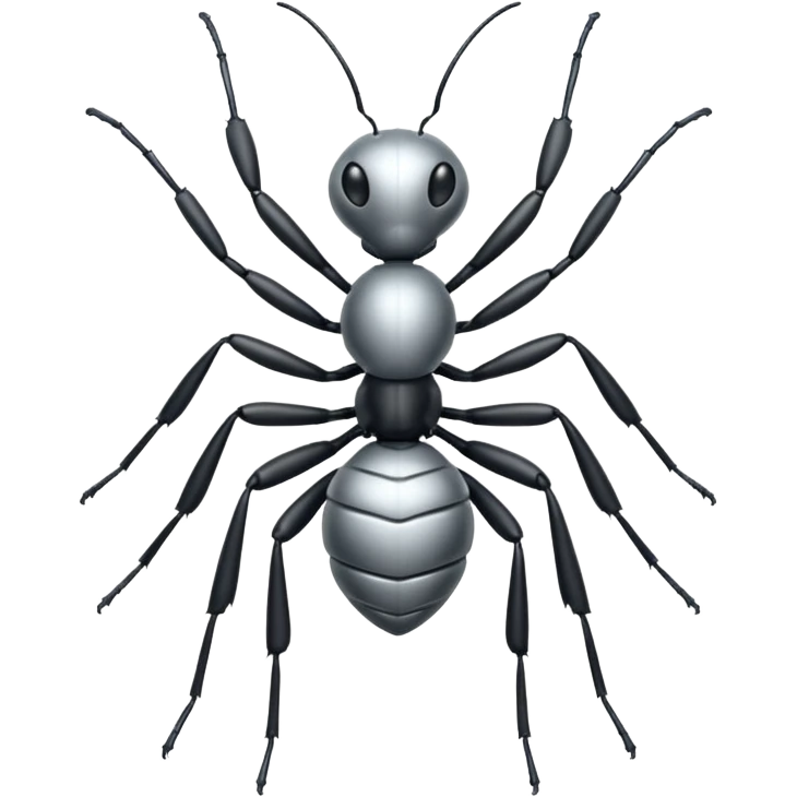 silver ant emoji emoji