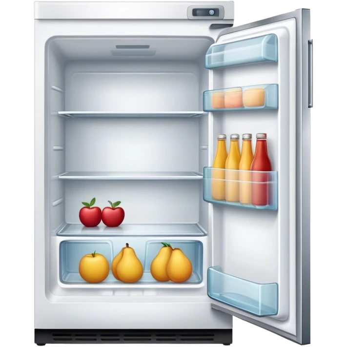 empty fridge open emoji