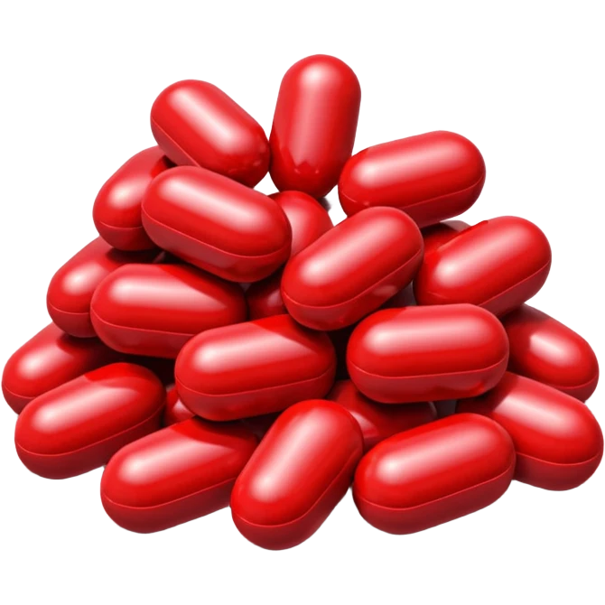 red medicines emoji