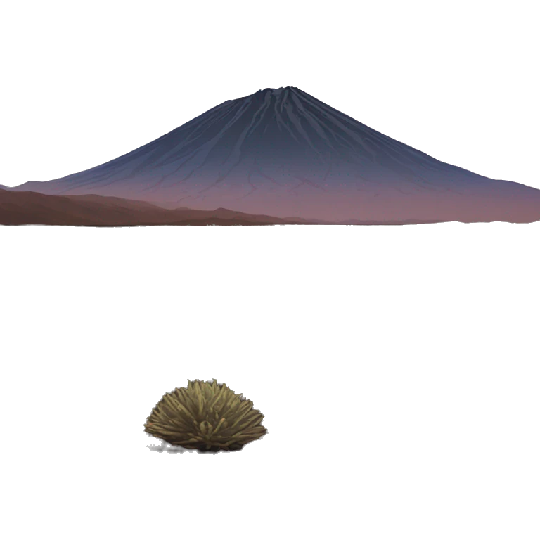 volcan Teide endormi emoji