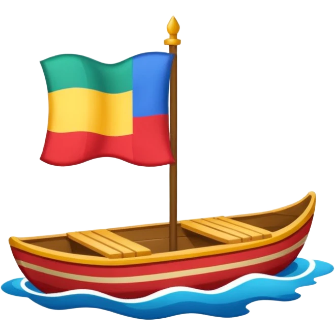 Le drapeau des gens du voyage emoji