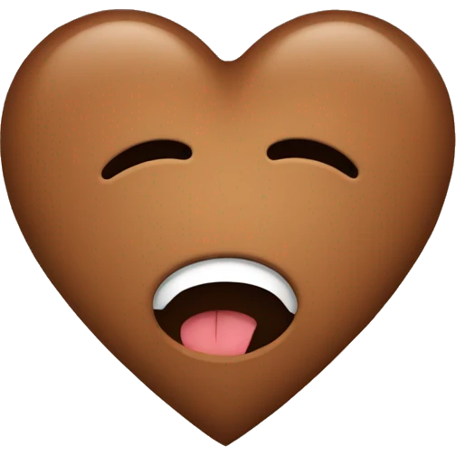 brown heart emoji