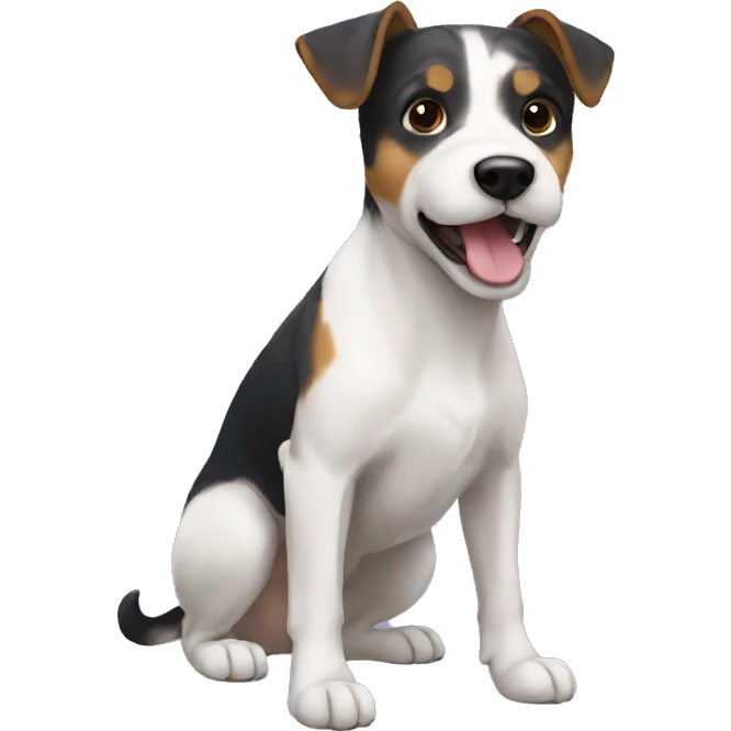 jack rusell terrier tricolor emoji