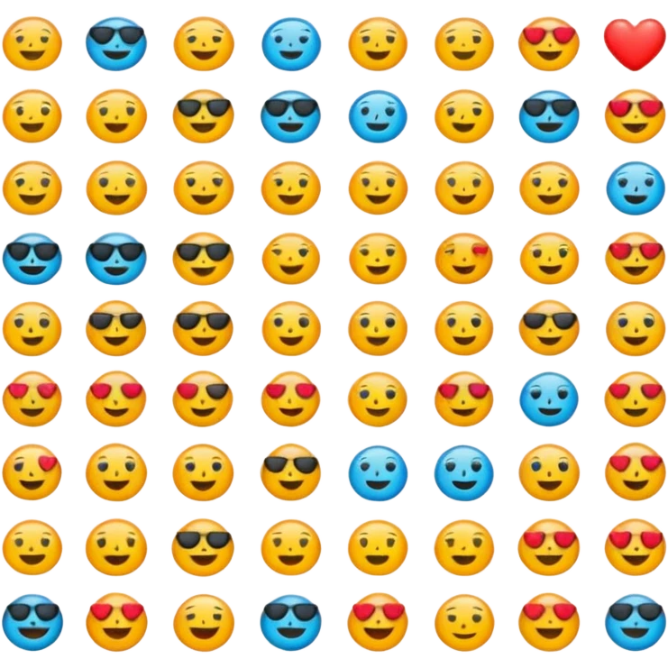 😅😂🤣😭😁😘🥰☺️😏🥺😔🤭🤔😡😈🤑❣️❤️🌹 emoji