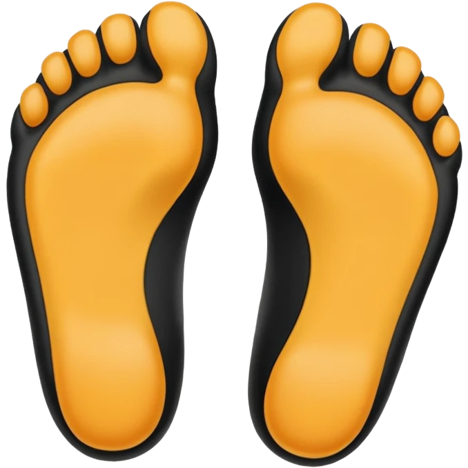 black foot emoji