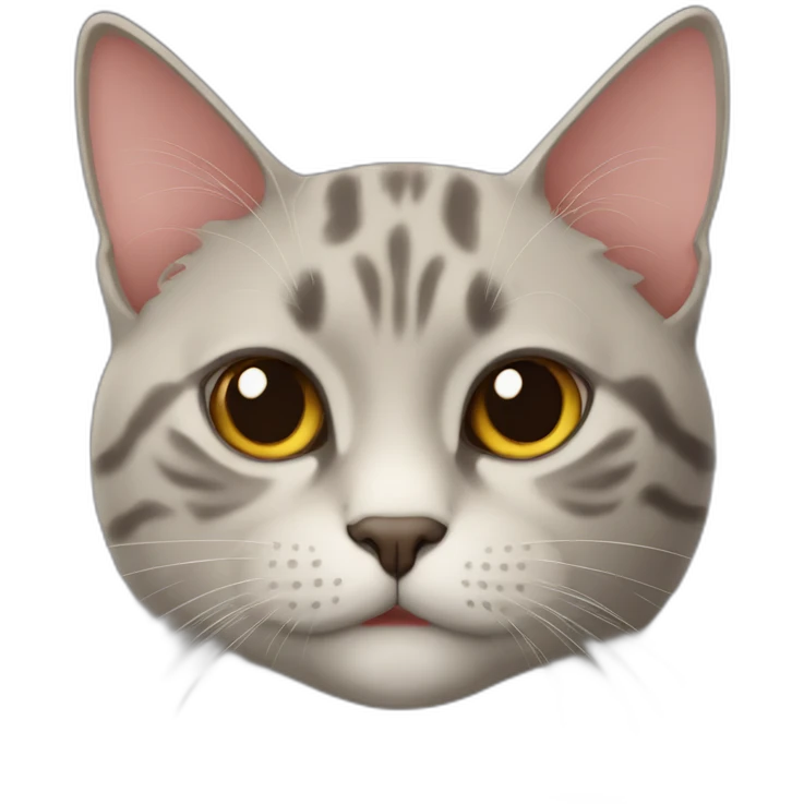 brack cat emoji