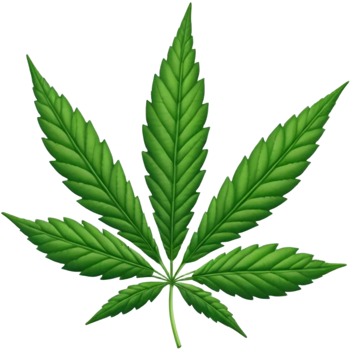 Cannabis leaf emoji