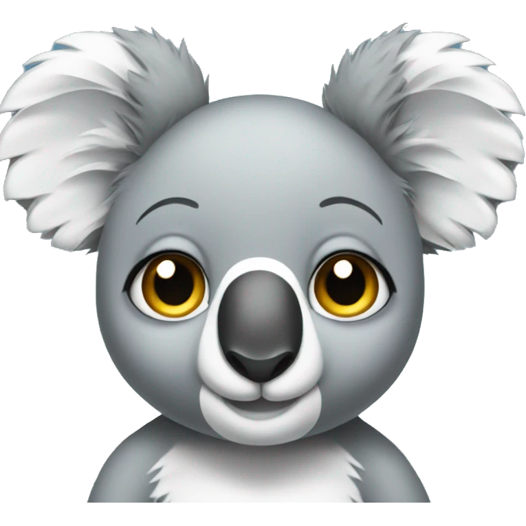 koala wearing skincare headband emoji