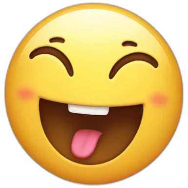 kawaii-excited emoji