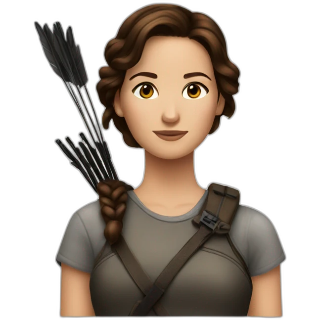 Katniss Everdeen emoji